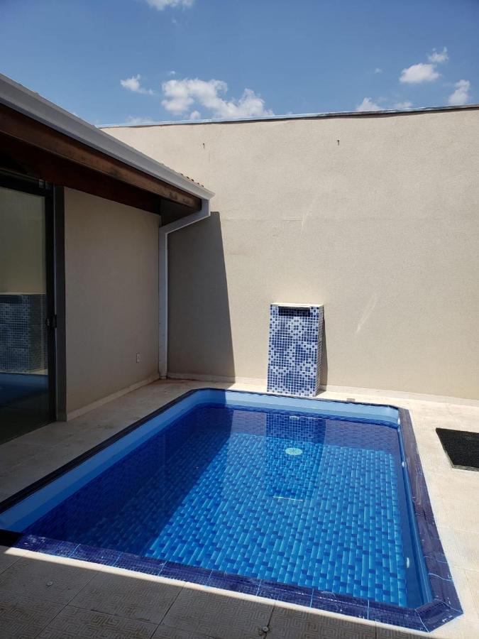 Casa Temporada Olimpia 8 Pessoas Com Piscina Villa Exterior photo